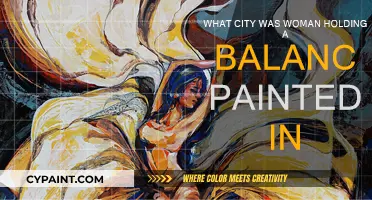 Woman Holding a Balance: Where was it Painted?
