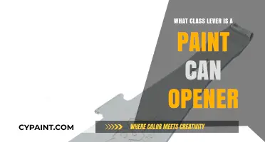 Understanding the Lever Class of a Paint Can Opener: A Guide