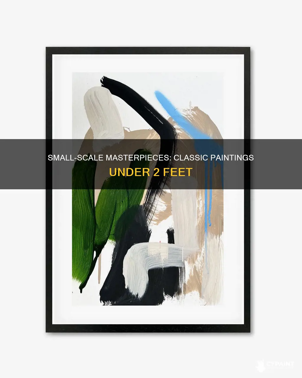 what classic painting is less than 2 feet wide