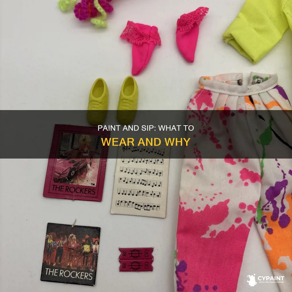 what clothes should you wear to sip and paint