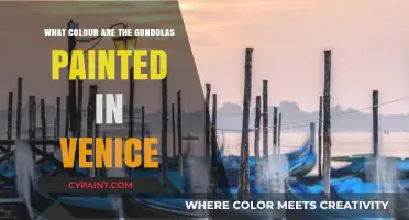Venice's Iconic Gondolas: Unveiling the Traditional Color Palette