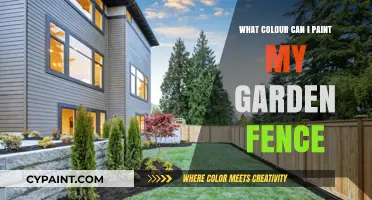 Creative Garden Fence Painting Ideas: Choosing the Perfect Colour