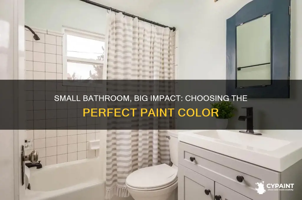 what colour do you paint a small bathroom