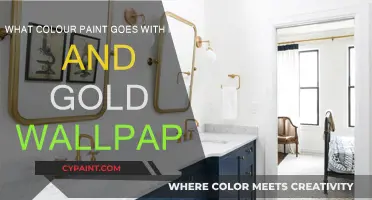 Gold and Navy: Perfect Paint Colors for Your Wallpaper