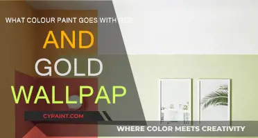 Red & Gold Wallpaper: Best Paint Color Combos