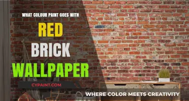 Perfect Paint Pairings: Complementing Red Brick Wallpaper with Style and Harmony