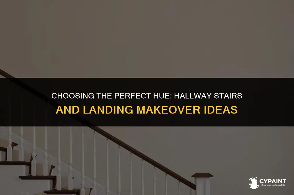 what colour shall i paint my hall stairs and landing