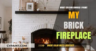 Choosing the Perfect Paint Color for Your Brick Fireplace