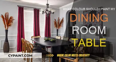 Dining Table Makeover: Choosing the Perfect Paint Color