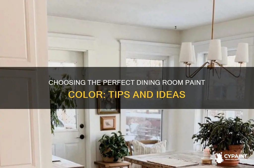 what colour should i paint my dining room