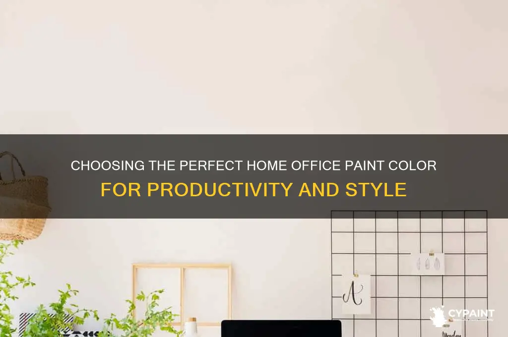 what colour should i paint my home office