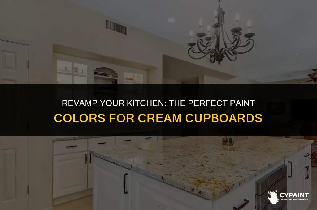 what colour should i paint my kitchen with cream cupboards