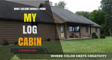 Choosing the Perfect Paint Color for Your Rustic Log Cabin