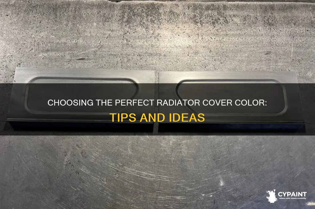 what colour should i paint my radiator cover