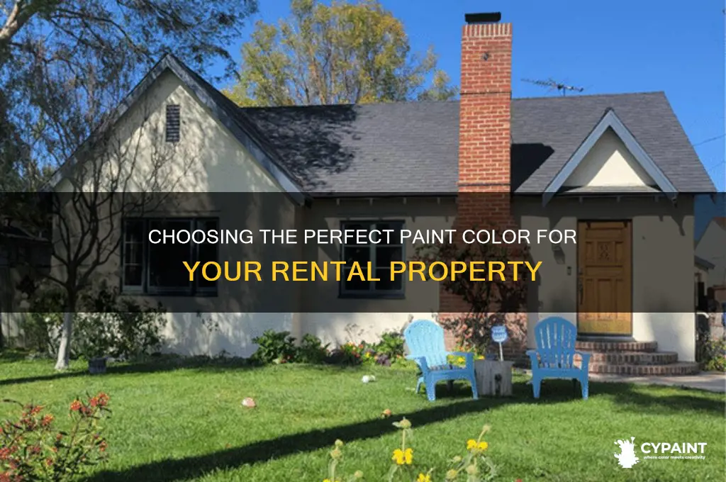 Choosing The Perfect Paint Color For Your Rental Property | CyPaint