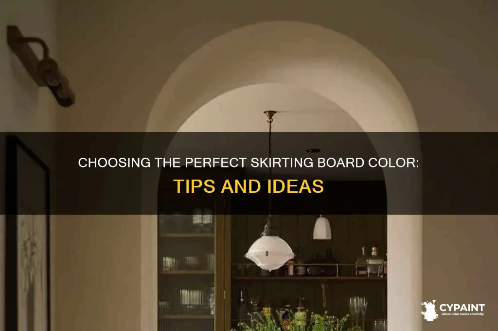 what colour should i paint my skirting boards