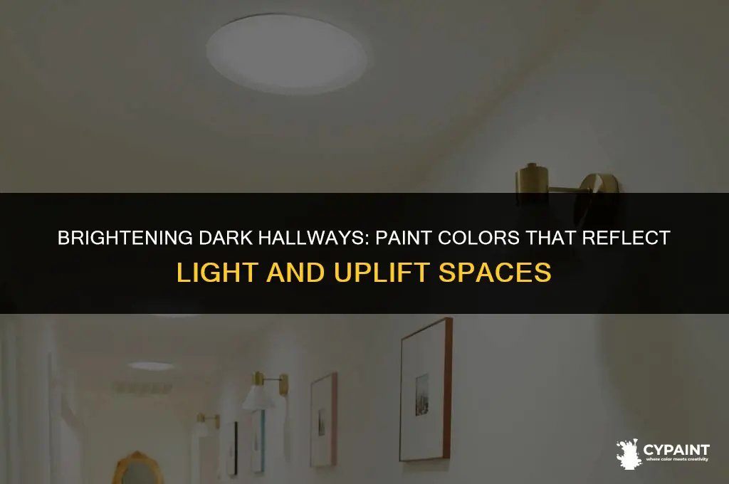 what colour to paint a hallway with no natural light