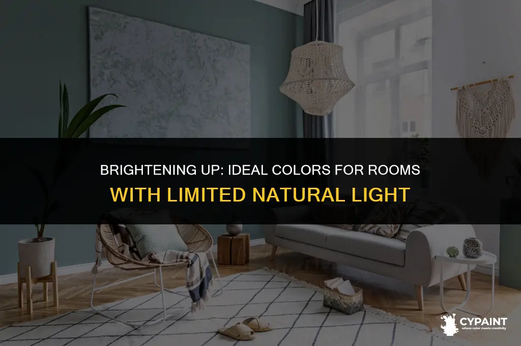 what colour to paint a room with little natural light