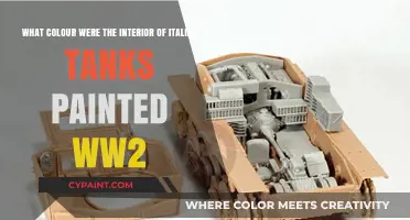 Italian Tanks' Interior Colors: A WWII Historical Insight