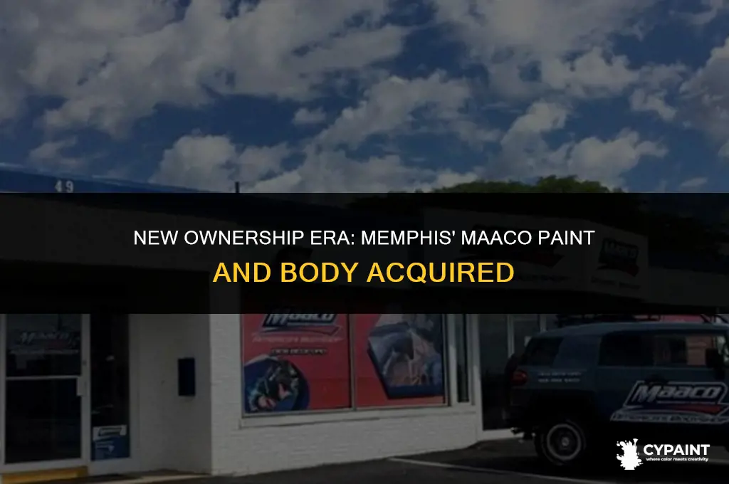 what company bought maaco paint and body in memphis tennessee