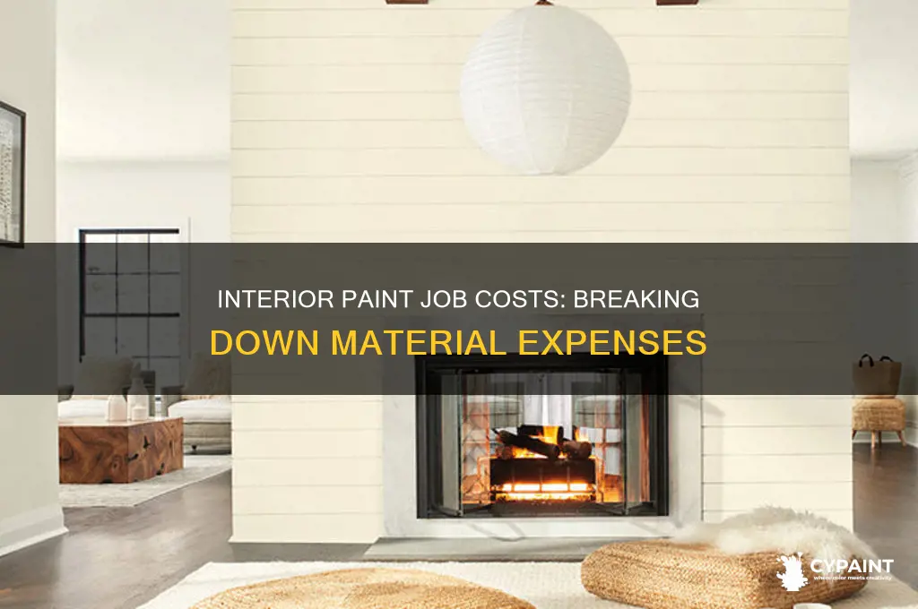 what cost of int paint job is material
