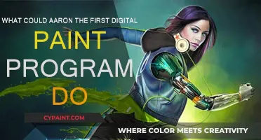 The First Digital Paintbrush: Aaron's Art
