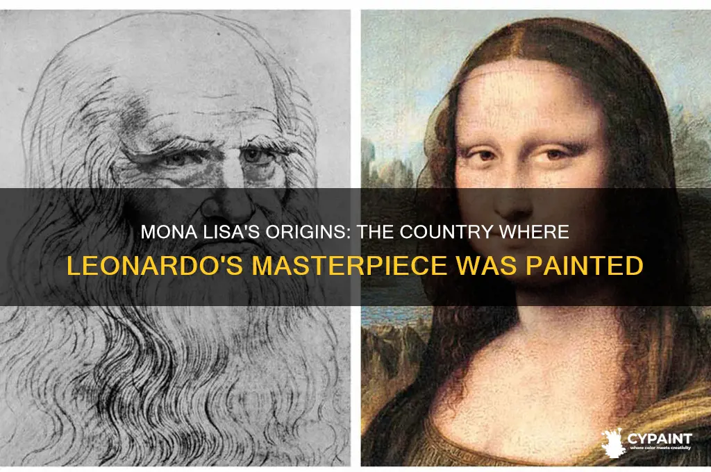 what country was the mona lisa painted in
