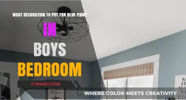 Creative Decor Ideas for a Blue-Painted Boy's Bedroom