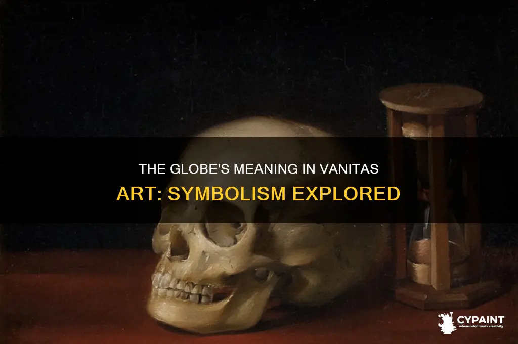 what did a globe symbolize in vanitas painting