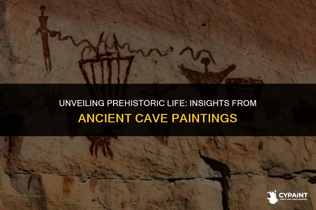 what did cave paintings show for the prehistoric cave paintings
