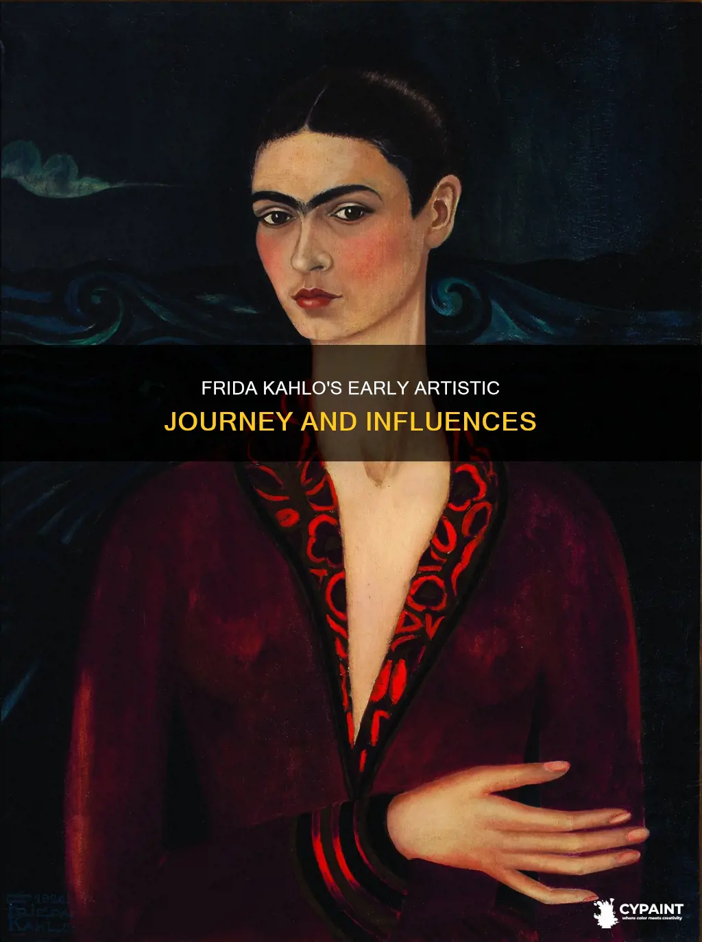 what did frida kahlo paint when she was young