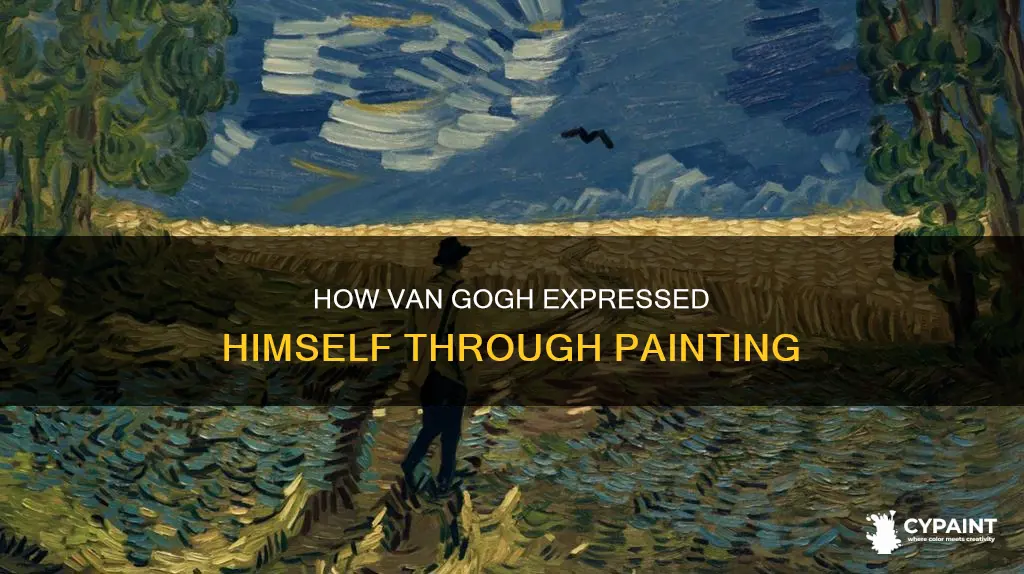 what did painting allow vincent van gogh to do