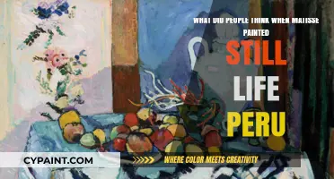 Unveiling Matisse's 'Still Life Peru': A Journey Through Art and Perception