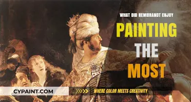 Rembrandt's Passion: Unveiling His Most Cherished Painting Subjects