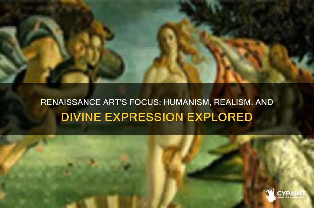 what did renaissance paintings put an emphasis on