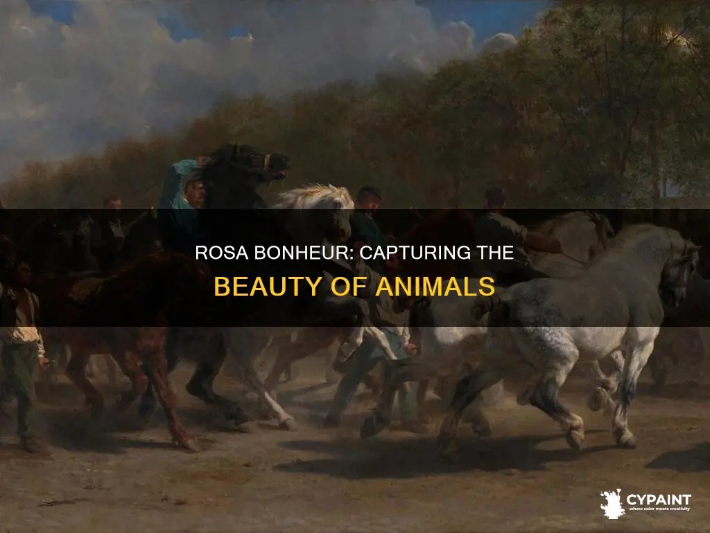 what did rosa bonhear often depict in her paintings