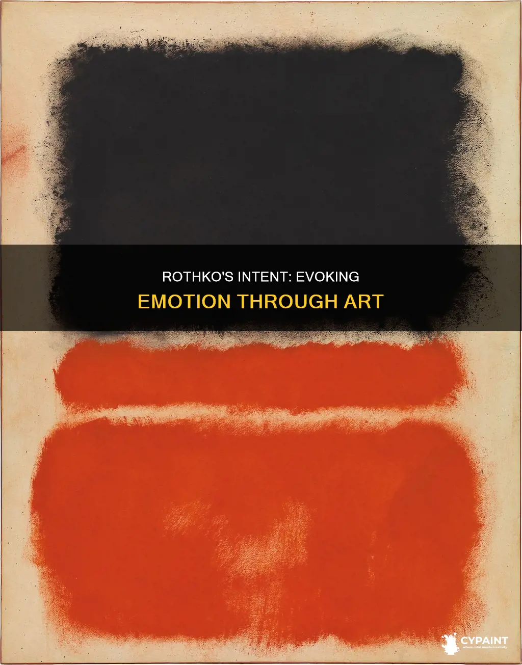 what did rothko want to create with his paintings