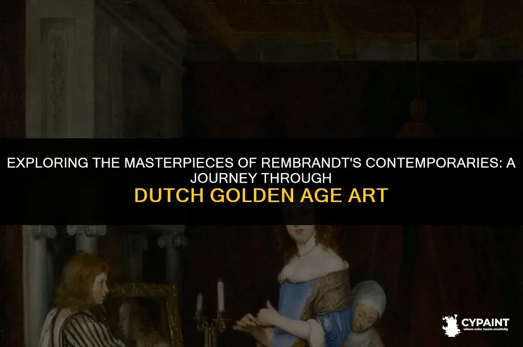 what did the other heavy hitters of rembrandt