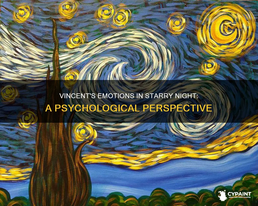 what did vincent feel when painting the starry night