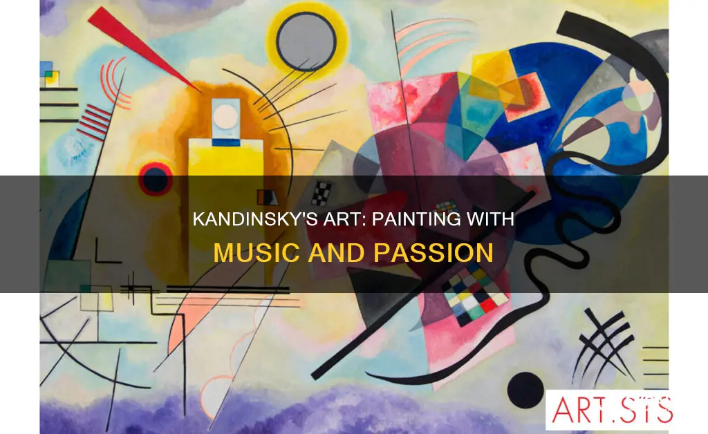 what did wassily kandinsky have that paintes qith music
