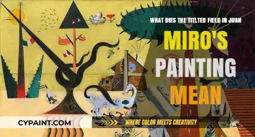 Unveiling the Enigma: The Tilted Field in Joan Miró's Masterpieces