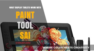 Best Display Tablets Compatible with Paint Tool SAI for Artists