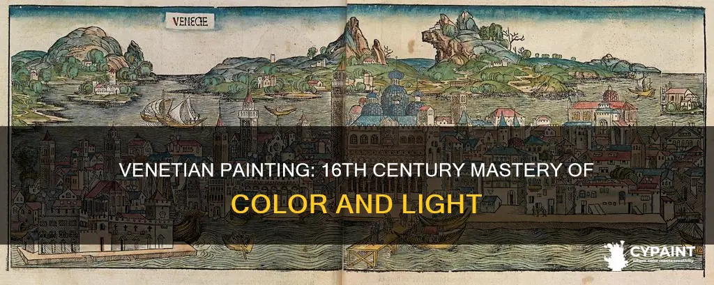 what distinguished venetian painting of the late sixteenth century