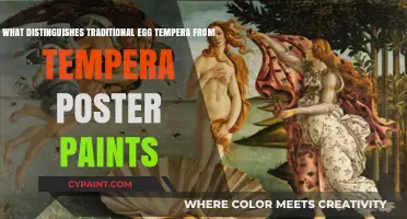 Tempera Paint vs. Egg Tempera: What's the Main Difference?