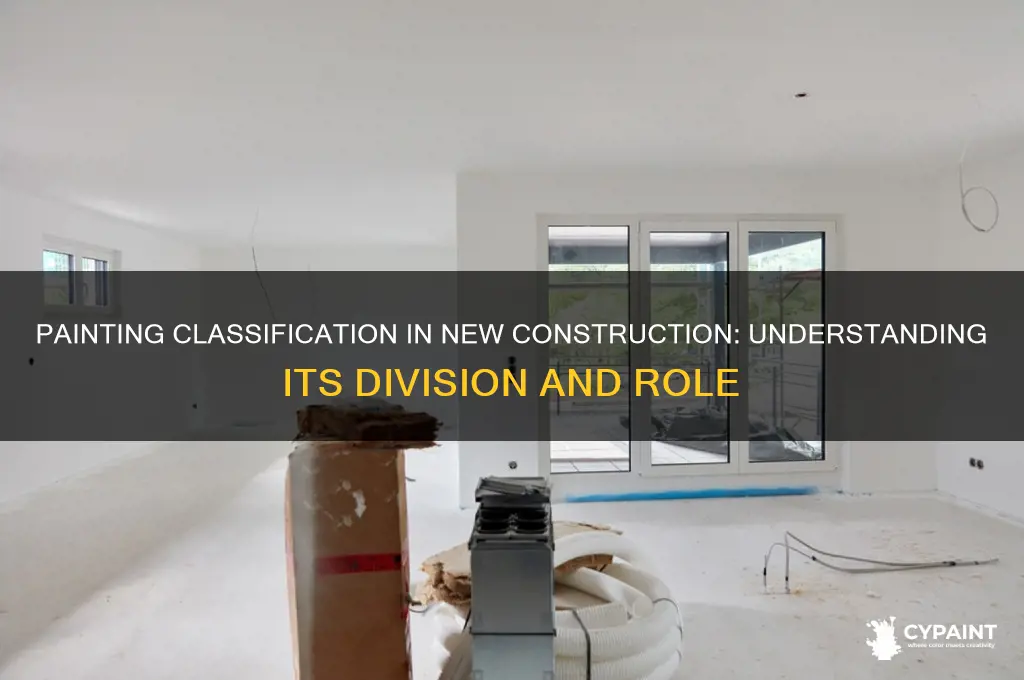 what division is painting considered in new construction