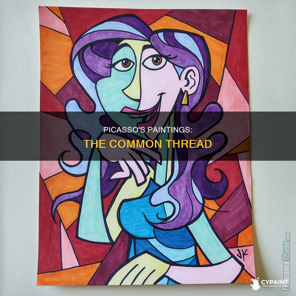 what do all of picasso paintings have in common