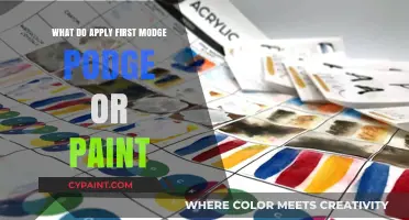 Mod Podge or Paint First: Crafting the Perfect Order for Your Project