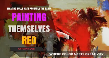 Unlikely Allies: When Bulls Despise the Red-Painted Revelers