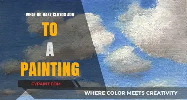 Hazy Clouds: Enhancing Mood, Depth, and Atmosphere in Artistic Paintings