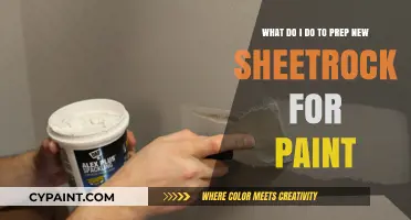 Prepping New Sheetrock for Paint: A Step-by-Step Guide